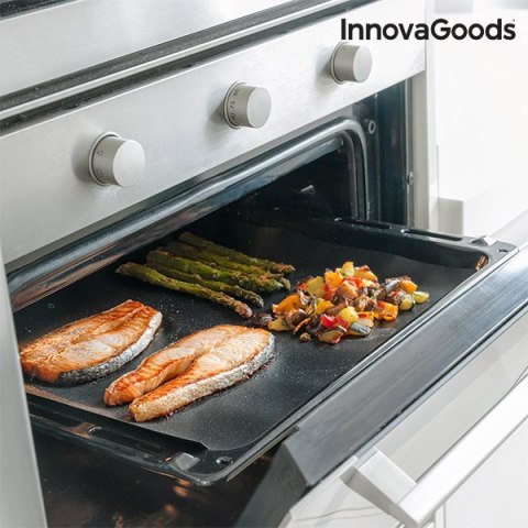 Podkładka do Piekarnika i Grilla InnovaGoods 2 Sztuk Podkładka do Piekarnika i Grilla InnovaGoods 2 Sztuk