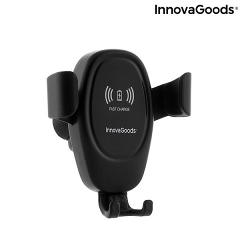 Uchwyt Samochodowy na Telefon z Ładowarką Bezprzewodową Wolder InnovaGoods Uchwyt Samochodowy na Telefon z Ładowarką Bezprzewodową Wolder InnovaGoods