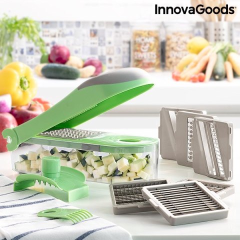 Krajalnica do Warzyw, Szatkownica i Tarka z Przepisami i Akcesoriami 7 w 1 Choppie Expert InnovaGoods Krajalnica do Warzyw, Szatkownica i Tarka z Przepisami i Akcesoriami 7 w 1 Choppie Expert InnovaGoods