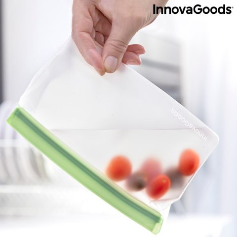 Zestaw Hermetycznych Torebek Wielokrotnego Użytku Zags InnovaGoods 6 Sztuk Zestaw Hermetycznych Torebek Wielokrotnego Użytku Zags InnovaGoods 6 Sztuk