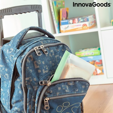 Zestaw Hermetycznych Torebek Wielokrotnego Użytku Zags InnovaGoods 6 Sztuk Zestaw Hermetycznych Torebek Wielokrotnego Użytku Zags InnovaGoods 6 Sztuk