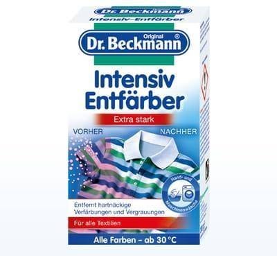 Dr. Beckmann Intensywny Środek Odbarwiający 200 g DE Dr. Beckmann Intensywny Środek Odbarwiający 200 g DE