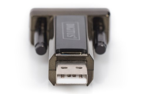 Adapter DIGITUS DA-70156 (USB M - RS-232 M; kolor czarny) Adapter DIGITUS DA-70156 (USB M - RS-232 M; kolor czarny)