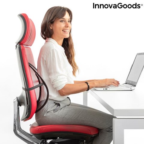 Oddychające Przenośna Podpórka Lędźwiowa Backonfy InnovaGoods Oddychające Przenośna Podpórka Lędźwiowa Backonfy InnovaGoods