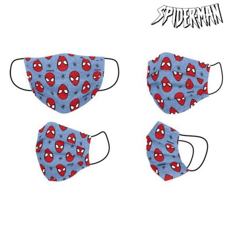 Maseczka Higieniczna Spider-Man Dziecięcy Niebieski Poliester Maseczka Higieniczna Spider-Man Dziecięcy Niebieski Poliester