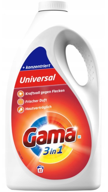 Gama Uniwersalny Żel do Prania 83 prania Gama Uniwersalny Żel do Prania 83 prania