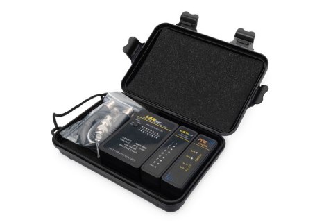 Tester kabli sieciowych i komunikacyjnych (RJ45, RJ12, RJ11, BNC) Tester kabli sieciowych i komunikacyjnych (RJ45, RJ12, RJ11, BNC)