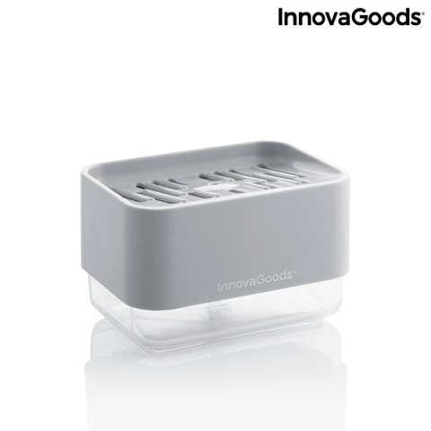Dozownik do Płynu do naczyń do Zlewozmywaka 2 w 1 Pushoap InnovaGoods Dozownik do Płynu do naczyń do Zlewozmywaka 2 w 1 Pushoap InnovaGoods