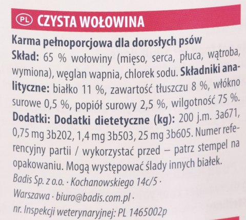 ANIMONDA GranCarno Single Protein wołowina - mokra karma dla psa - 800g ANIMONDA GranCarno Single Protein wołowina - mokra karma dla psa - 800g