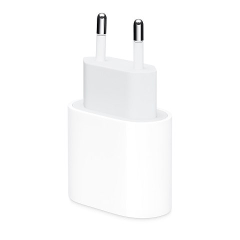 Apple Power Adapter USB-C 20W Biały MHJE3ZMA Apple Power Adapter USB-C 20W Biały MHJE3ZMA