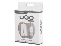 Karta dźwiękowa UGO UKD-1086 (Zewnętrzna; USB 2.0)