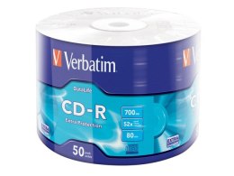 Płyta CD Verbatim 43787 (700MB; 52x; 50szt.; Spindle)