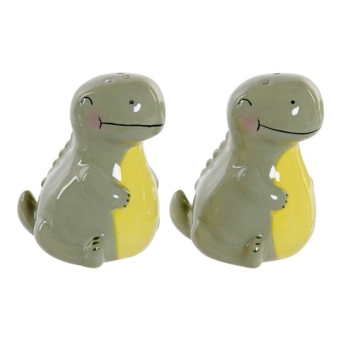Solniczka z pokrywką DKD Home Decor LC-173478 Dinozaur Biały Kolor Zielony Dolomite 6,6 x 7 x 7,7 cm (2 pcs) Solniczka z pokrywką DKD Home Decor LC-173478 Dinozaur Biały Kolor Zielony Dolomite 6,6 x 7 x 7,7 cm (2 pcs)