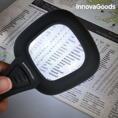 Lupa z Diodami LED i UV Magiolet InnovaGoods Lupa z Diodami LED i UV Magiolet InnovaGoods