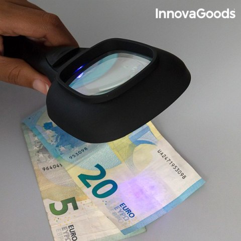 Lupa z Diodami LED i UV Magiolet InnovaGoods Lupa z Diodami LED i UV Magiolet InnovaGoods