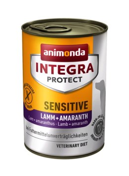 ANIMONDA Integra Protect Sensitive jagnięcina z amarantusem - mokra karma dla psa - 400g