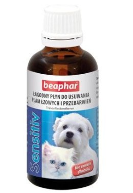 BEAPHAR - łagodny płyn do usuwania plam łzowych dla psa i kota - 50ml