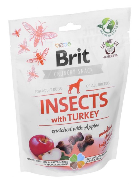 Brit Care Dog Insect&Turkey - Przysmak dla psa - 200 g Brit Care Dog Insect&Turkey - Przysmak dla psa - 200 g