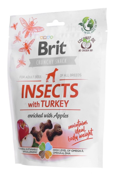 Brit Care Dog Insect&Turkey - Przysmak dla psa - 200 g Brit Care Dog Insect&Turkey - Przysmak dla psa - 200 g