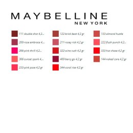 Pomadki Color Sensational Maybelline (4,2 g) - 322-wine rush 4,2 gr