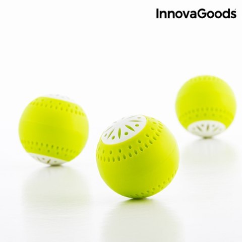 Ekokule do Lodówki InnovaGoods 3 Sztuk Ekokule do Lodówki InnovaGoods 3 Sztuk