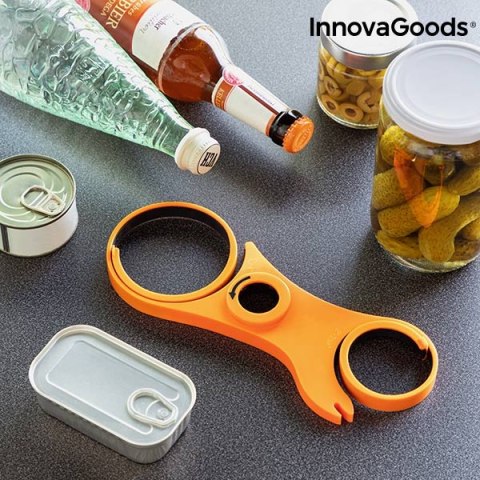 Wielofunkcyjny Otwieracz 5 w 1 InnovaGoods Wielofunkcyjny Otwieracz 5 w 1 InnovaGoods