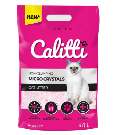 CALITTI Micro Crystals - żwirek silikonowy dla kota - 3,8l