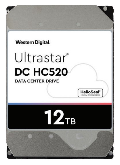 Dysk serwerowy HDD Western Digital Ultrastar DC HC520 (He12) HUH721212ALE600 (12 TB; 3.5"; SATA III)
