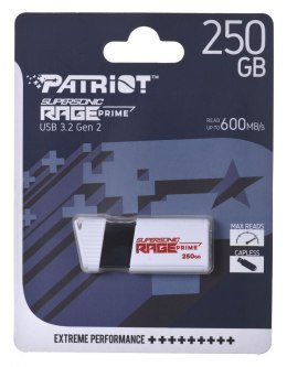 Patriot Rage Prime 600 MB/s 256GB USB 3.2 8k IOPs