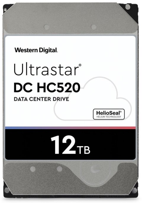 Dysk serwerowy HDD Western Digital Ultrastar DC HC520 (He12) HUH721212ALN600 (12 TB; 3.5"; SATA III)