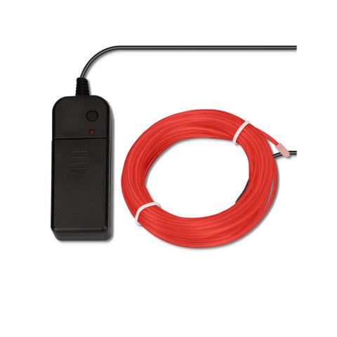 Węże LED KSIX Czerwony (5 m) Węże LED KSIX Czerwony (5 m)