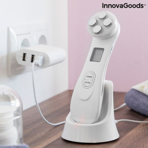 Masażer do Twarzy z Częstotliwością Radiową, Światłem i Elektrostymulacją Wace InnovaGoods Masażer do Twarzy z Częstotliwością Radiową, Światłem i Elektrostymulacją Wace InnovaGoods