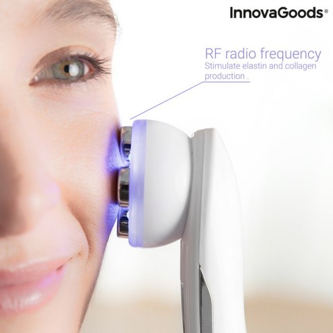 Masażer do Twarzy z Częstotliwością Radiową, Światłem i Elektrostymulacją Wace InnovaGoods Masażer do Twarzy z Częstotliwością Radiową, Światłem i Elektrostymulacją Wace InnovaGoods