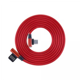 SBOX Kabel USB-C USB-C-90 1,5m 90° czerwony