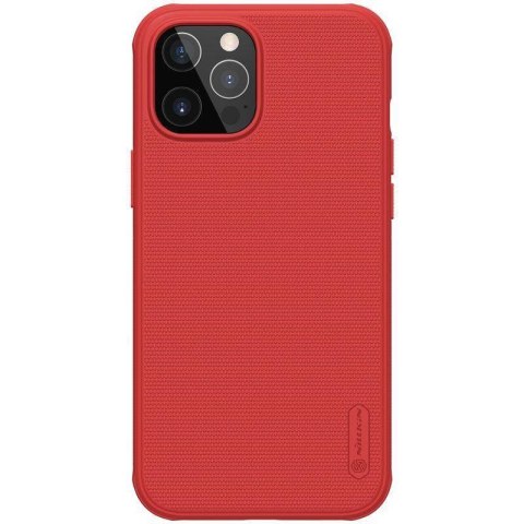 Nillkin Etui Frosted Shield do iPhone 12 Pro Max czerwone