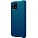 Nillkin Etui Frosted Shield do Samsung Galaxy A42 5G niebieskie