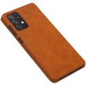Nillkin Etui Qin Leather Case Samsung A72 brązowe