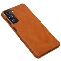 Nillkin Etui Qin Leather Case Samsung Galaxy S21+ brąz