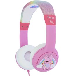 OTL Technologies Słuchawki dziecięce Peppa Pig Glitter Rainbow