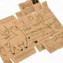 Puzzle dwuelementowe Dinozaury i ich dzieci