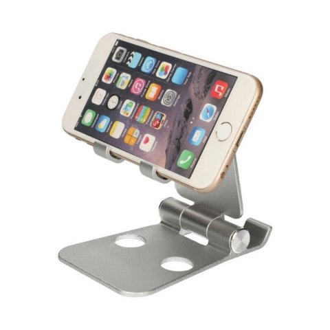 Podstawkę do Telefonu Komórkowego KSIX Swivel Srebrzysty Podstawkę do Telefonu Komórkowego KSIX Swivel Srebrzysty