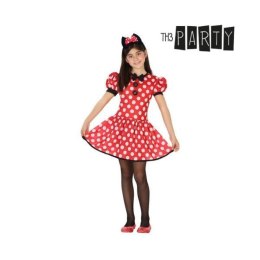 Kostium dla Dzieci Minnie Mouse 26947 Czerwony Fantazja 5-6 lat (2 Części)