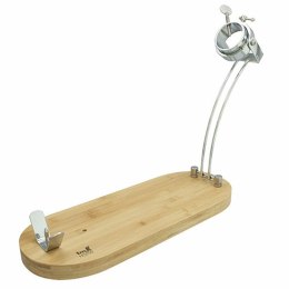 Rozkładany Stojak na Szynkę Bambus (48 x 18,5 cm)