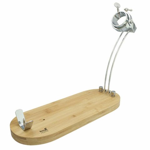 Rozkładany Stojak na Szynkę Bambus (48 x 18,5 cm) Rozkładany Stojak na Szynkę Bambus (48 x 18,5 cm)