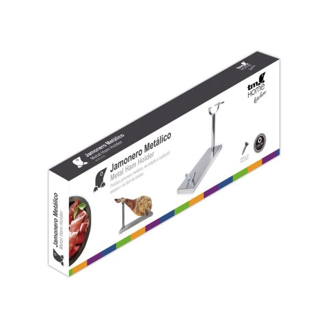 Stojak na Szynkę ze Stali Nierdzewnej TM Home Metal Stal nierdzewna 17 x 49 x 35 cm Stojak na Szynkę ze Stali Nierdzewnej TM Home Metal Stal nierdzewna 17 x 49 x 35 cm