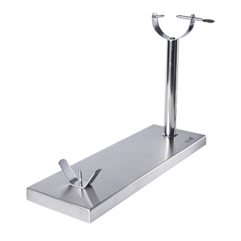 Stojak na Szynkę ze Stali Nierdzewnej TM Home Metal Stal nierdzewna 17 x 49 x 35 cm Stojak na Szynkę ze Stali Nierdzewnej TM Home Metal Stal nierdzewna 17 x 49 x 35 cm