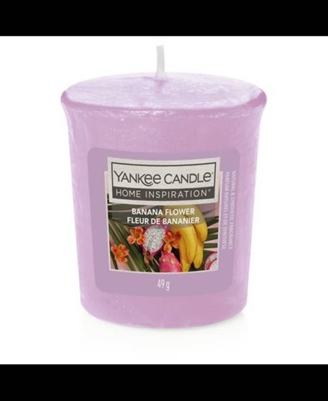 Yankee Candle Banana Flower Świeczka Zapachowa 49 g Yankee Candle Banana Flower Świeczka Zapachowa 49 g