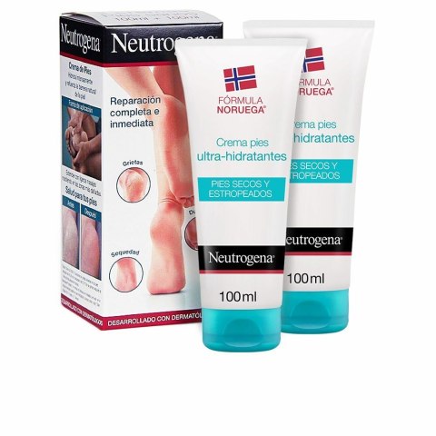 Nawilżający Krem so Stóp Neutrogena Sucha Skóra (2 x 100 ml) Nawilżający Krem so Stóp Neutrogena Sucha Skóra (2 x 100 ml)