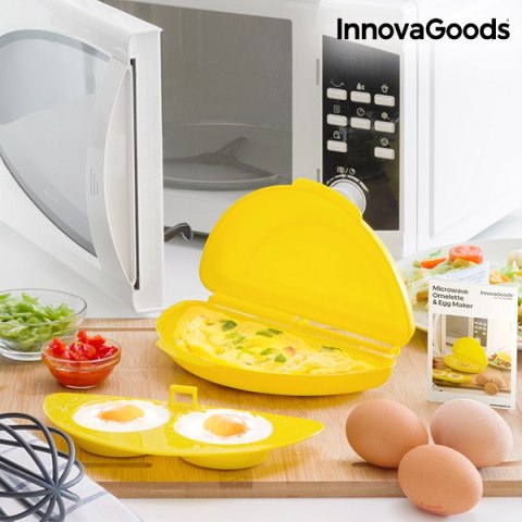 Przyrząd do Robienia Omletów w Mikrofalówce InnovaGoods Przyrząd do Robienia Omletów w Mikrofalówce InnovaGoods