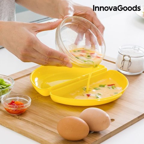 Przyrząd do Robienia Omletów w Mikrofalówce InnovaGoods Przyrząd do Robienia Omletów w Mikrofalówce InnovaGoods